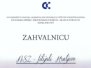 Zahvalnica Filijali Kraljevo NSZ