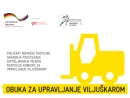 Obuka za upravljanje viljuškarom